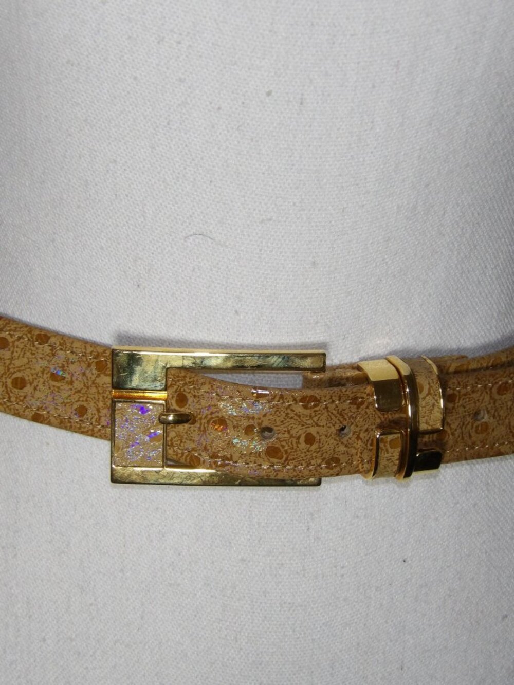 Belts by SIMON Tan Belt Women's Medium - Picture 2 of 5